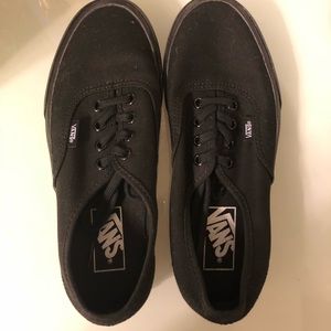 black vans with glitter sole